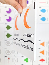 Load image into Gallery viewer, Memory Puzzles: Shapes in English and Spanish