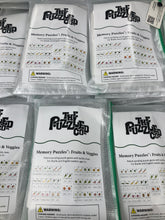 Load image into Gallery viewer, Memory Puzzles: Fruits & Veggies (Tactile Graphics & Braille) designed with The American Printing House for the Blind (BUY at APH.org)