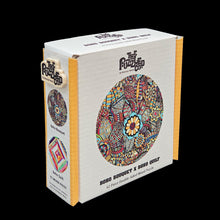 Load image into Gallery viewer, Boho Bouquet x Boho Quilt: Double-sided Wood Puzzle Edition