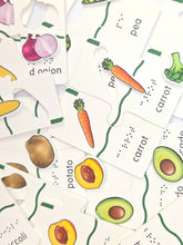 Load image into Gallery viewer, Memory Puzzles: Fruits & Veggies (Tactile Graphics & Braille) designed with The American Printing House for the Blind (BUY at APH.org)
