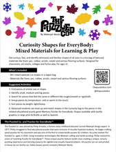 Load image into Gallery viewer, Curiosity Shapes: Mixed Materials for Sensory Learning & Play