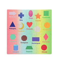 Load image into Gallery viewer, Spanish Rainbow Shapes - Magnetic