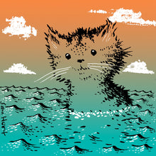 Load image into Gallery viewer, Puzzle Coasters Set: Monochrome Kitty