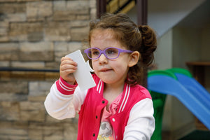 Memory Puzzles: Shapes in English (Tactile Graphics & Braille) designed with The American Printing House for the Blind