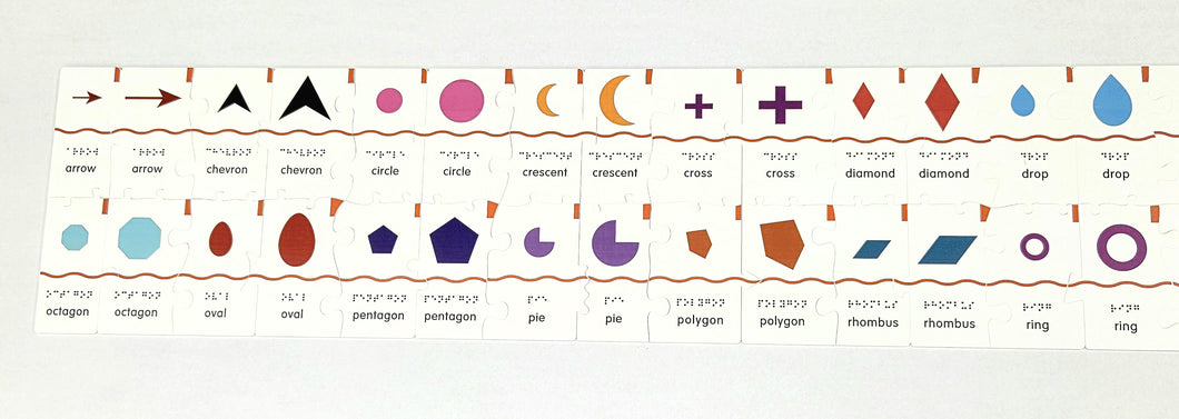 Advanced Level Memory Puzzles: Alphabet Shapes in English and Spanish