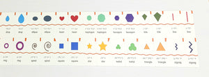 Advanced Level Memory Puzzles: Alphabet Shapes in English and Spanish