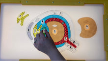 Load image into Gallery viewer, My Sight: Eye Puzzle for the Lightbox (Tactile/Braille) - designed with The American Printing House for the Blind (BUY at APH.org)
