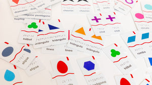 Memory Puzzles: Shapes in Spanish (Tactile Graphics & Braille) designed with The American Printing House for the Blind