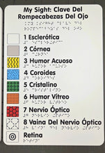 Load image into Gallery viewer, My Sight: Eye Puzzle (Tactile/Braille) - designed with The American Printing House for the Blind (BUY at APH.org)
