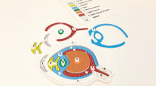 Load image into Gallery viewer, My Sight: Eye Puzzle for the Lightbox (Tactile/Braille) - designed with The American Printing House for the Blind (BUY at APH.org)
