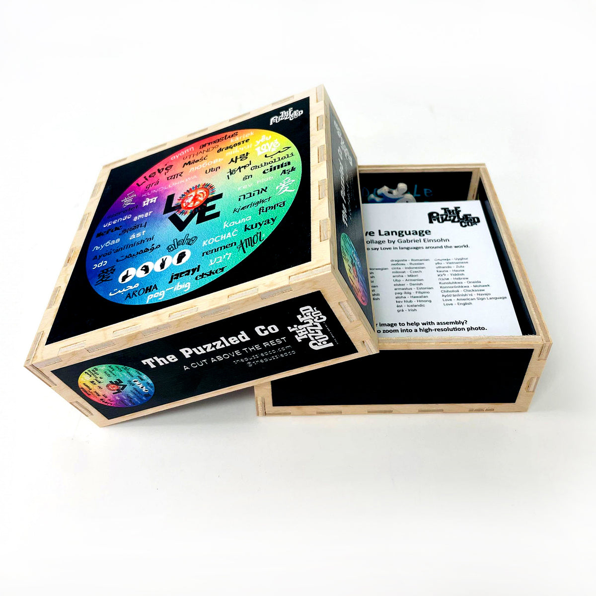 Love Language: Wood Puzzle Edition – The Puzzled Co