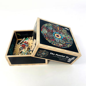 Boho Bouquet: Wood Puzzle Edition