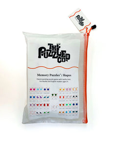 Memory Puzzles: Shapes in English (Tactile Graphics & Braille) designed with The American Printing House for the Blind