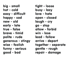 Load image into Gallery viewer, Memory Puzzles: Antonyms in English and Spanish
