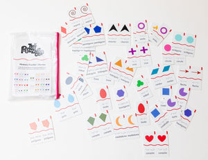 Memory Puzzles: Shapes in Spanish (Tactile Graphics & Braille) designed with The American Printing House for the Blind