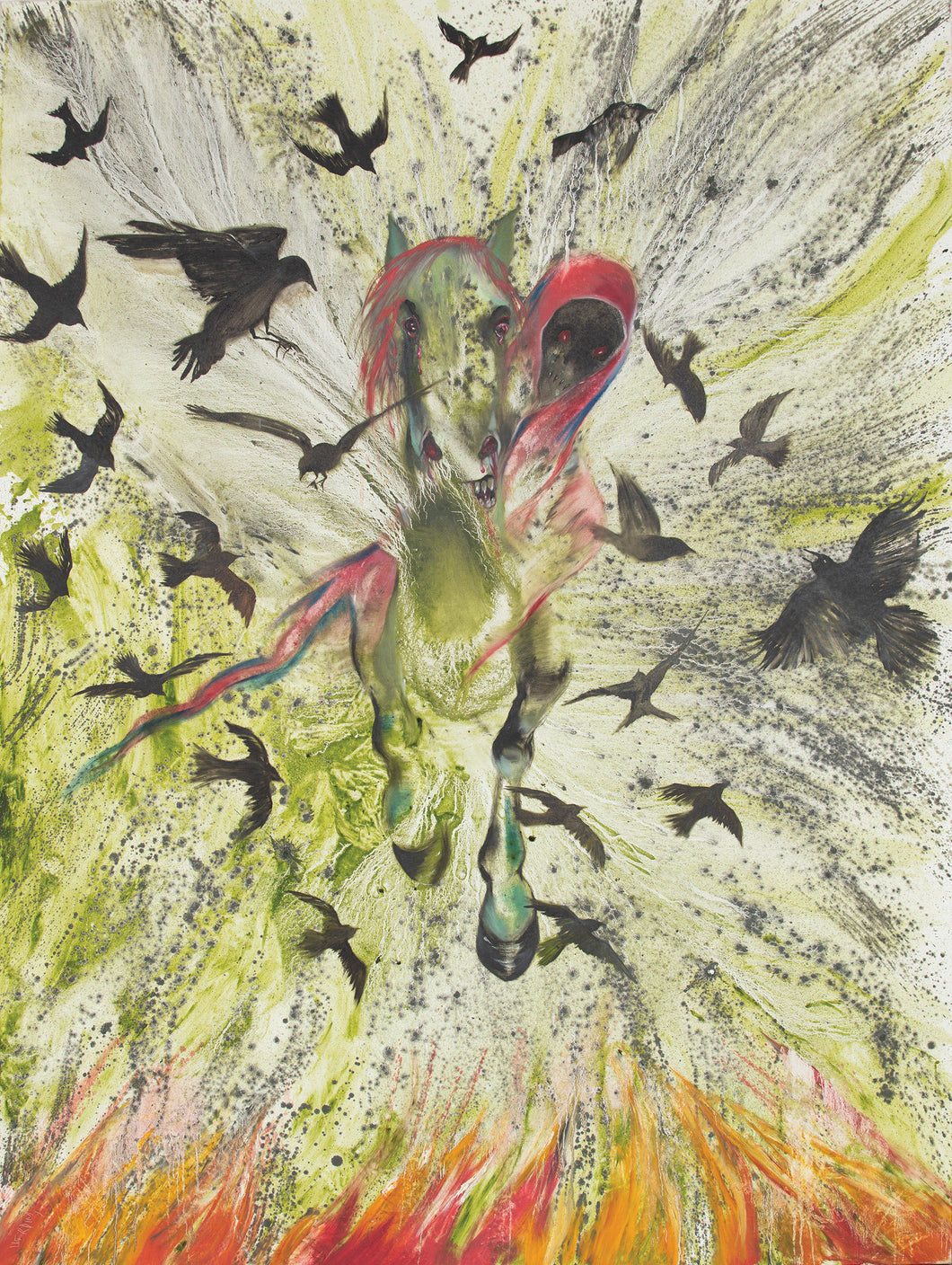 The Horses of Revelation - Green Horseman