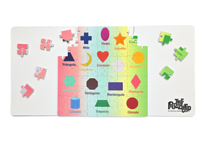 Spanish Rainbow Shapes - Magnetic