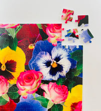Load image into Gallery viewer, Pansies &amp; Roses - Mini Puzzle
