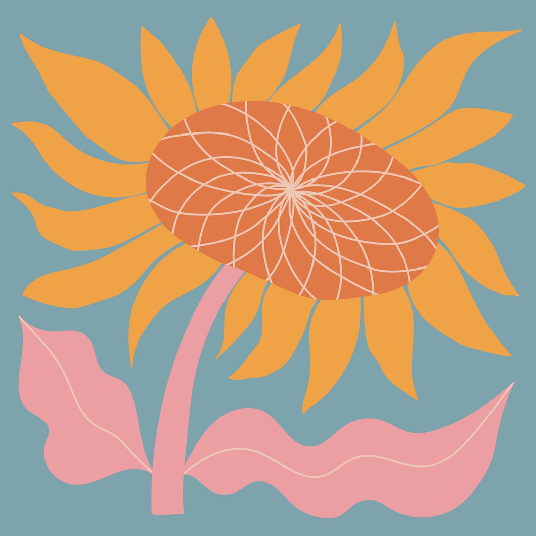 Flower Print - Mini Puzzle