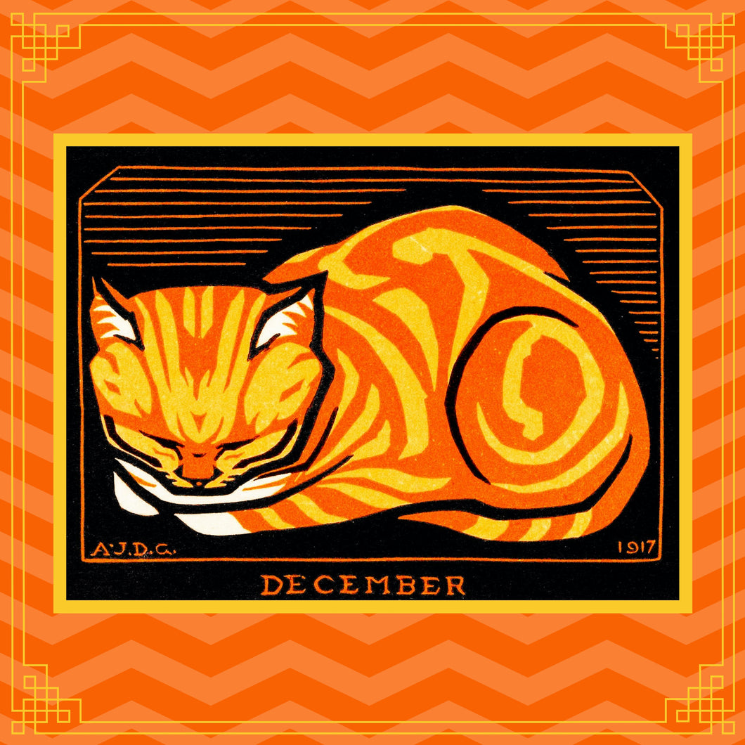 December Cat - Mini Puzzle