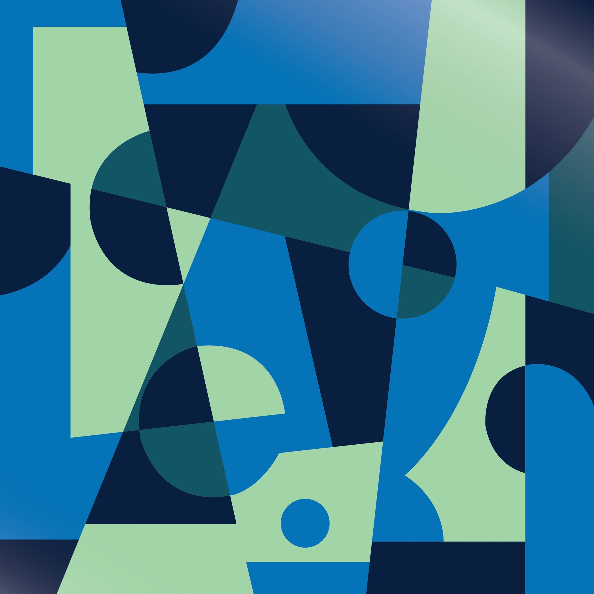 Abstract Adventures: waterjet cut PVC puzzles by The Puzzled Co.