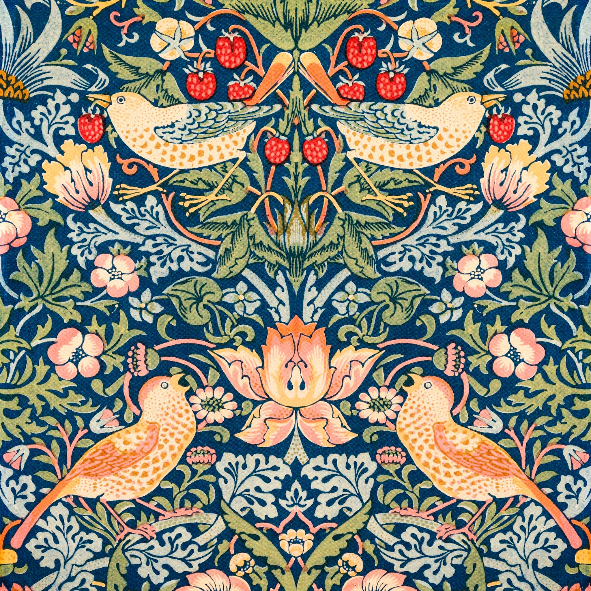 The Strawberry Thieves Puzzle (William Morris) - Waterjet cut PVC